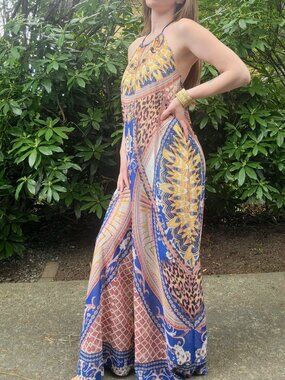 Sun-Goddess Maxi Dress